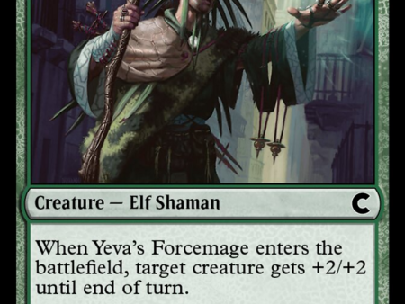 Yeva s Forcemage [Ravnica: Clue Edition] Supply