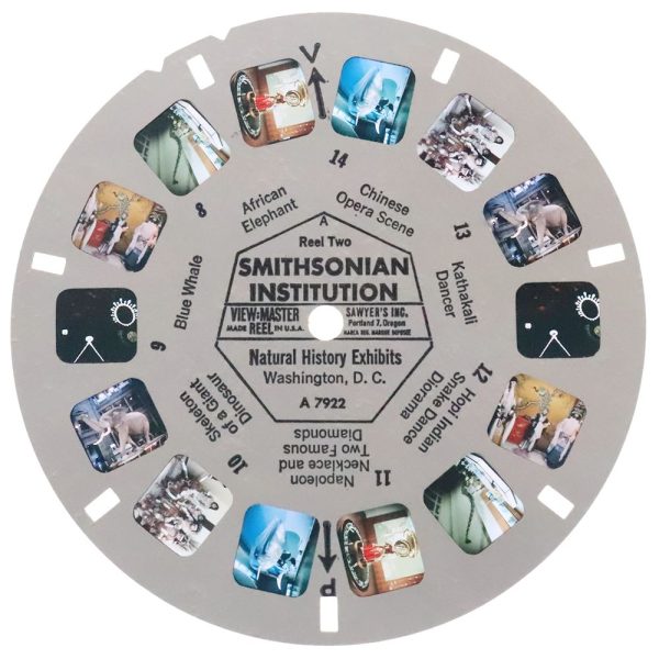 Smithsonian Institution - View-Master 3 Reel Packet - vintage - A792-S6A For Sale