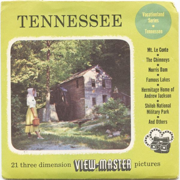 Tennessee - View-Master 3 Reel Packet - 1950s views - vintage - TENN123-S3 Online Sale