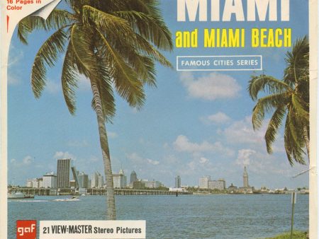 Miami and Miami Beach - View-Master 3 Reel Packet - 1960s views - vintage - A963-G1B Discount