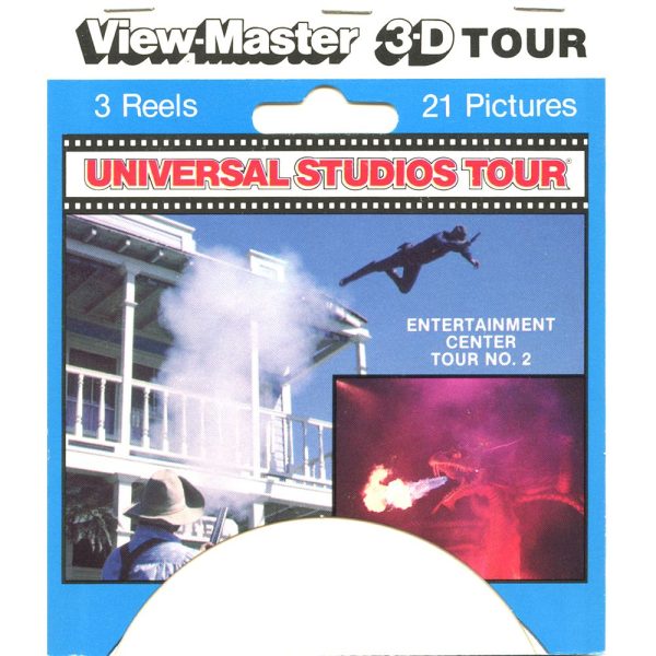 Universal Studios Hollywood Frankenstein No.2 - View-Master 3 Reel Set - 1980s - vintage - 5345 For Sale