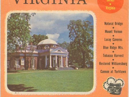 Virginia - View-Master 3 Reel Packet - 1950s views - vintage - VA123-S3 Hot on Sale