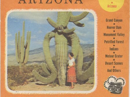 Arizona - View-Master 3 Reel Packet - 1950s views - vintage - ARIZ123-S3 Discount