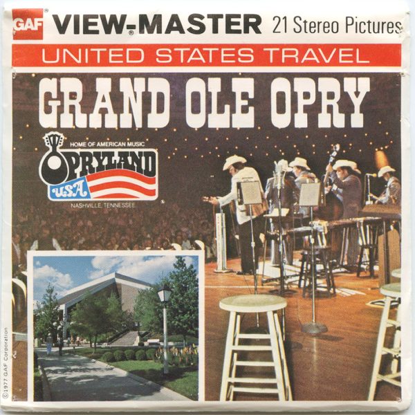 Grand Ole Opry - View-Master 3 Reel Packet - 1970s - vintage - H83-G5 For Cheap