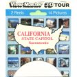 California State Capitol Sacramento - View-Master 2 Reel Set - 1980s views - vintage - 8003 Online Hot Sale