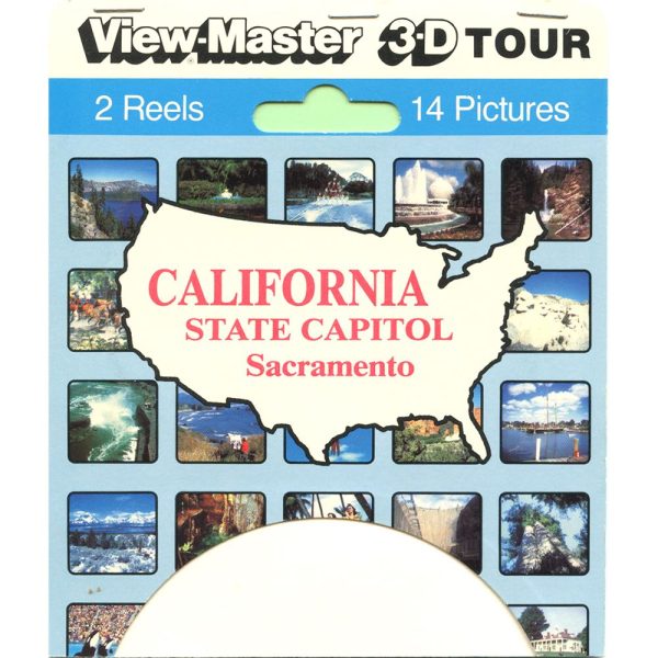 California State Capitol Sacramento - View-Master 2 Reel Set - 1980s views - vintage - 8003 Online Hot Sale