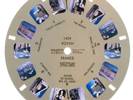 1434 - Royal France - View-Master - Vintage Single Reel For Sale