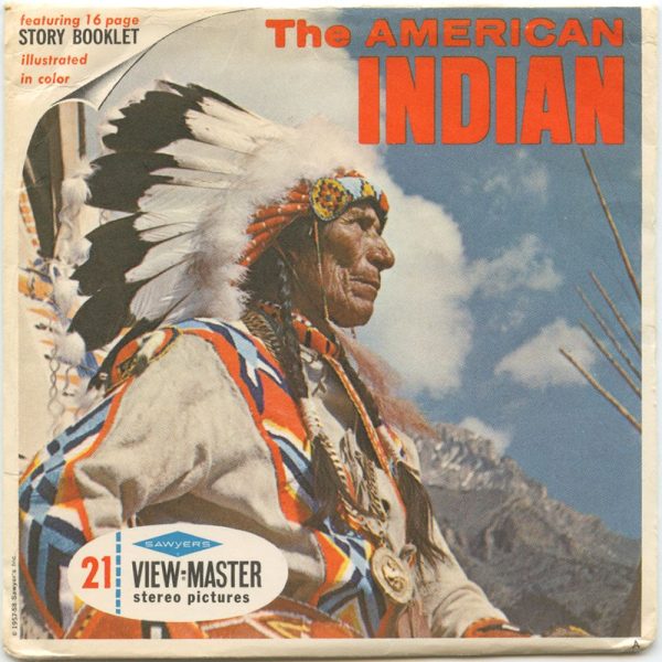 The American Indian - View-Master 3 Reel Packet - vintage - B725-S6A Online now