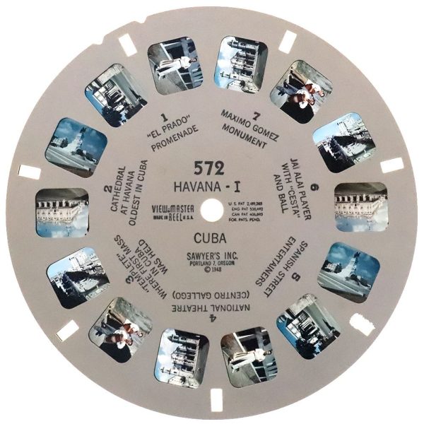 Havana I - Cuba  - View-Master Single Reel - 1948 - vintage - 572 Online Hot Sale