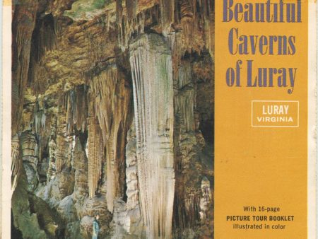 Beautiful Caverns of Luray - View-Master 3 Reel Packet - 1960s views - vintage - A829-G2C Cheap