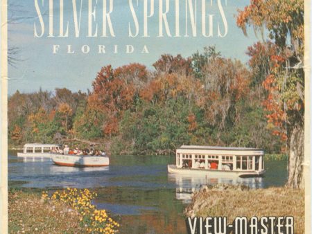 Silver Springs Florida - View-Master 3 Reel Packet - 1960s views - vintage - A962-S5 Fashion