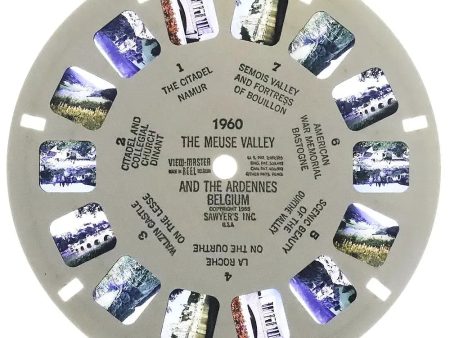 Meuse Valley and the Ardennes - View-Master Printed Reel - 1955 - vintage - #1960 Online now