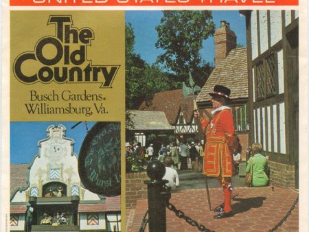 The Old Country - View-Master 3 Reel Packet - 1970s views - vintage - A822-G5A Fashion