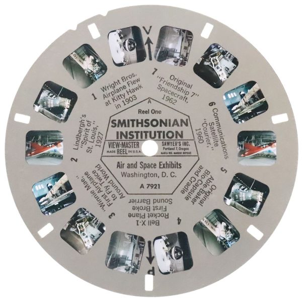 Smithsonian Institution - View-Master 3 Reel Packet - vintage - A792-S6A For Sale