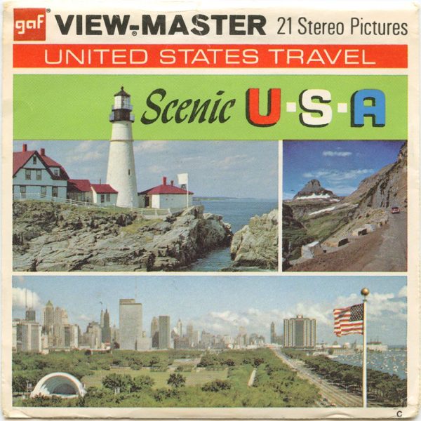 Scenic U.S.A. - View-Master 3 Reel Packet - 1960s views - vintage - A996-G3C For Discount