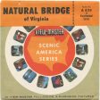 Natural Bridge- View-Master 3 Reel Packet - 1950s views - vintage - A828-SU For Sale