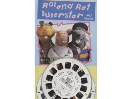 Roland Rat Superstar - View-Master 3 Reel Set on Card - 1984 - vintage - D240E For Discount