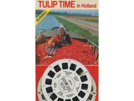 Tulip Time in Holland - GAF View-Master 3 Reel Souvenir Set on Card - BC385 Hot on Sale