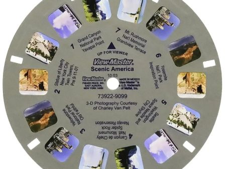 73922-9099 - Scenic America - Demonstration Reel - View-Master Single Reel - vintage - (73922-9099) Discount