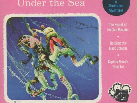 20,000 Legues Under the Sea - View-Master 3 Reel Packet - 1954 - vintage -  (B370-S4) on Sale