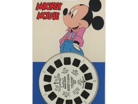 Mickey Mouse - View-Master 3 Reel Set on Card - NEW - (VBP-3004a) Online Sale