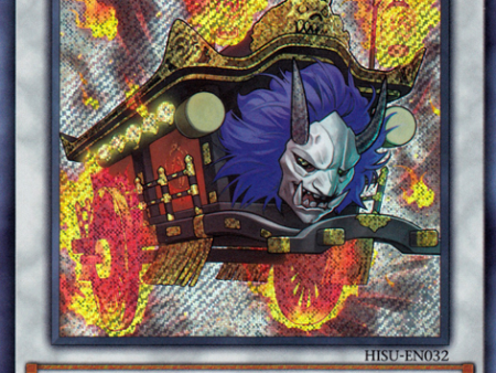 Oboro-Guruma, the Wheeled Mayakashi [HISU-EN032] Secret Rare For Sale