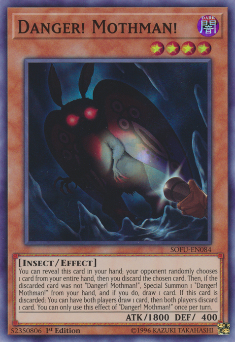 Danger! Mothman! [SOFU-EN084] Super Rare For Cheap