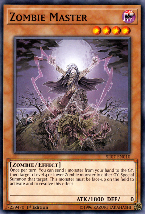 Zombie Master [SR07-EN010] Common Sale