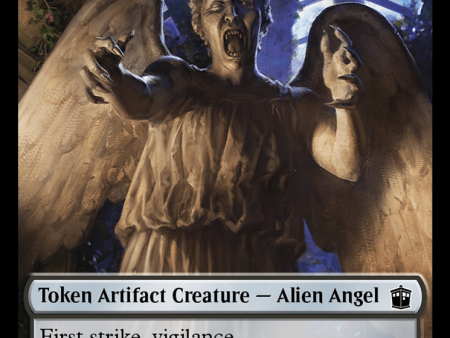 Alien Angel    Mutant Double-Sided Token [Doctor Who Tokens] Online Hot Sale