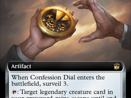 Confession Dial (Extended Art) (Surge Foil) [Doctor Who] Online now