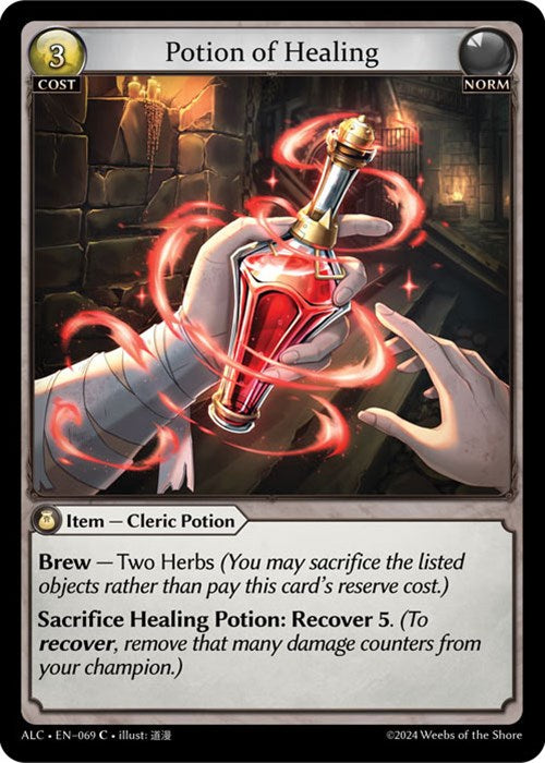 Potion of Healing (069) [Alchemical Revolution] Discount