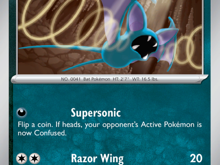 Zubat (110 182) [Scarlet & Violet: Paradox Rift] Discount