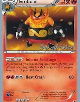 Emboar (20 114) (Twinboar - David Cohen) [World Championships 2011] For Cheap