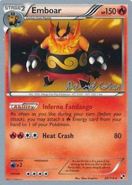 Emboar (20 114) (Twinboar - David Cohen) [World Championships 2011] For Cheap