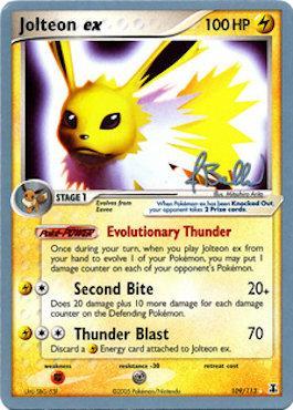 Jolteon ex (109 113) (Eeveelutions - Jimmy Ballard) [World Championships 2006] Online