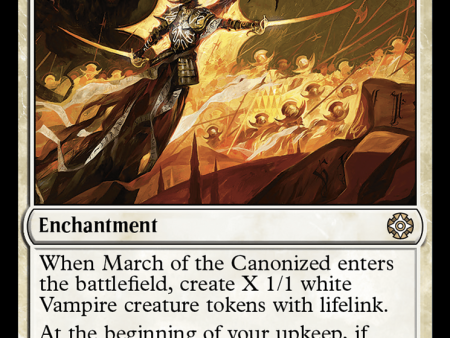 March of the Canonized [The Lost Caverns of Ixalan Commander] For Discount