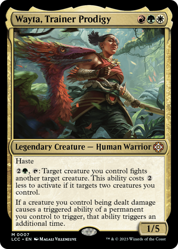 Wayta, Trainer Prodigy [The Lost Caverns of Ixalan Commander] For Cheap