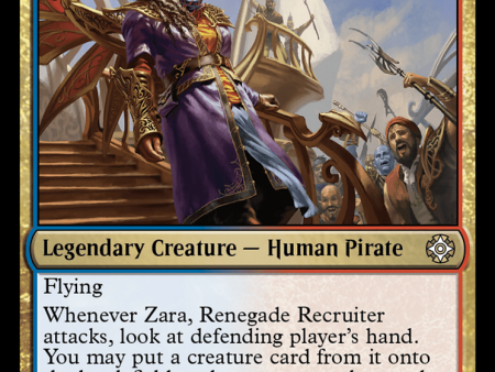 Zara, Renegade Recruiter [The Lost Caverns of Ixalan Commander] Discount