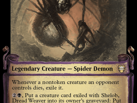 Shelob, Dread Weaver [The Lord of the Rings: Tales of Middle-Earth Commander Showcase Scrolls] Online