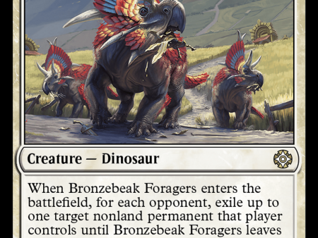 Bronzebeak Foragers [The Lost Caverns of Ixalan Commander] Online