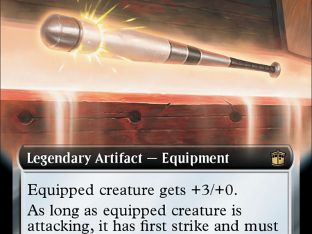 Ace s Baseball Bat (Extended Art) (Surge Foil) [Doctor Who] Hot on Sale