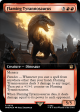 Flaming Tyrannosaurus (Extended Art) (Surge Foil) [Doctor Who] Sale