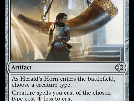 Herald s Horn [The Lost Caverns of Ixalan Commander] Sale