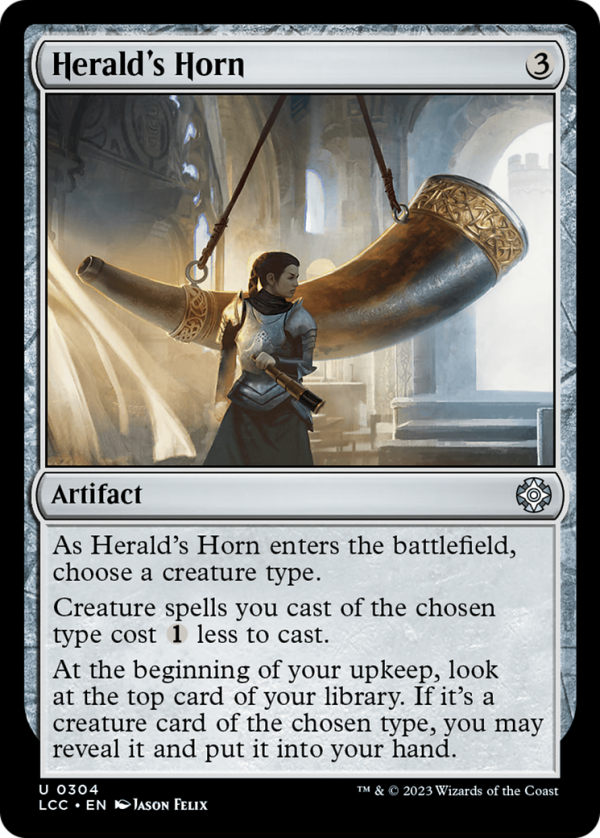 Herald s Horn [The Lost Caverns of Ixalan Commander] Sale