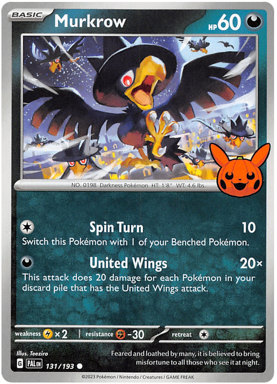 Murkrow (131 193) [Trick or Trade 2023] Online now