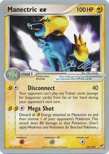 Manectric ex (101 107) (Mewtrick - Jason Klaczynski) [World Championships 2006] Discount