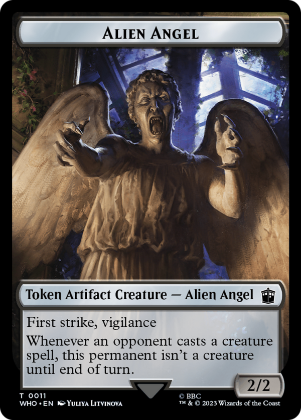 Alien Angel    Dalek Double-Sided Token [Doctor Who Tokens] Sale