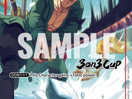 Roronoa Zoro (3-on-3 Cup) [Participant] [One Piece Promotion Cards] Online Hot Sale