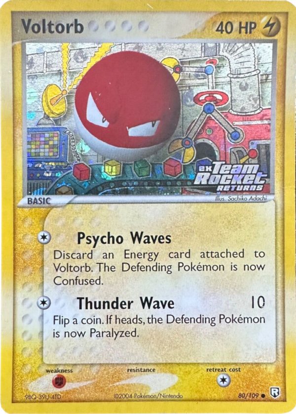 Voltorb (80 109) (Stamped) [EX: Team Rocket Returns] on Sale